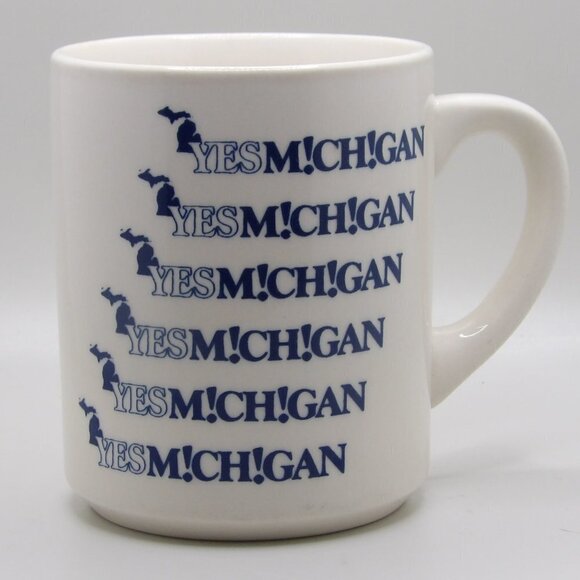 Yes! Michigan! coffee/tea mug - Picture 1 of 4
